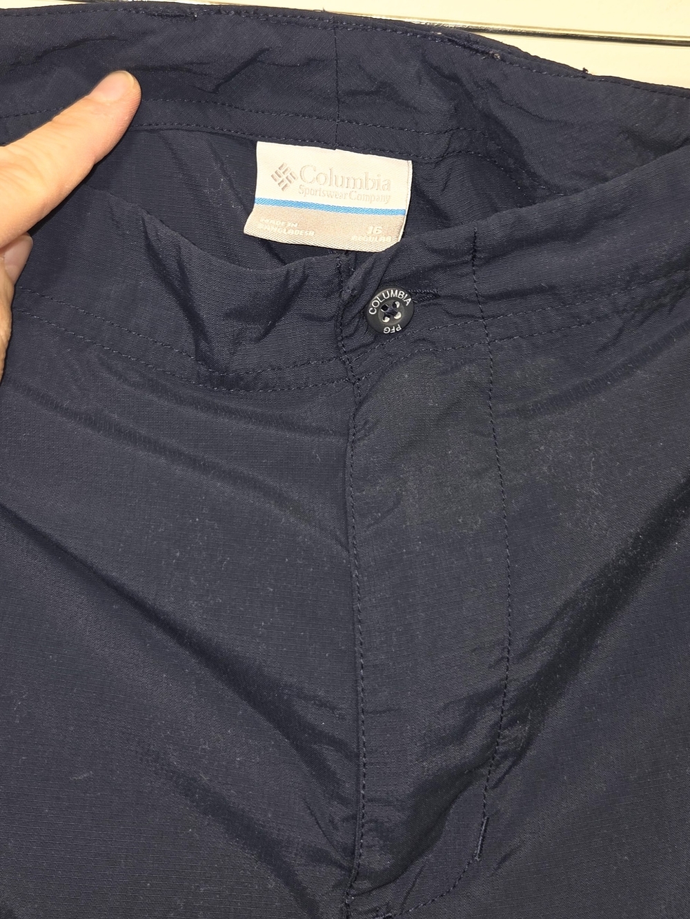 Columbia Navy PFG Aruba™ Roll Up Pants Sz16 - Picture 3 of 7